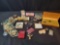 Box lot of assorted costume jewelry, watches, necklaces, and more