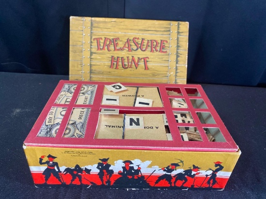 Vintage Treasure Hunt Game Cadaco Ellis