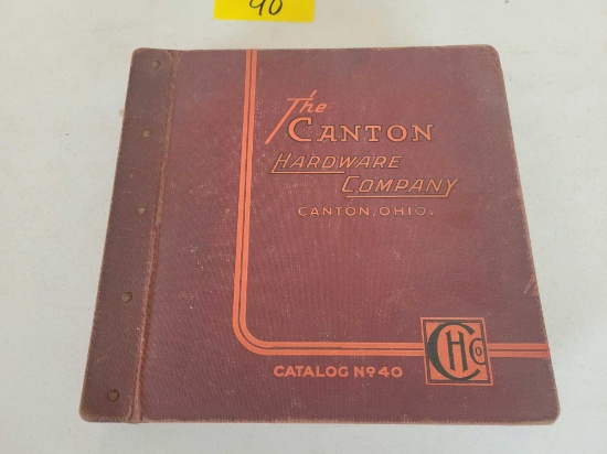 Vintage The Canton Hardware Company catalog No.40