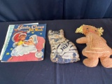 Vintage Gingerbread Doll & Tommy The Cat
