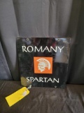 Romany Spartan Porcelain double sided sign