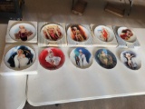 1990 to 1992 Marilyn Monroe Delphi Bradex collector plates