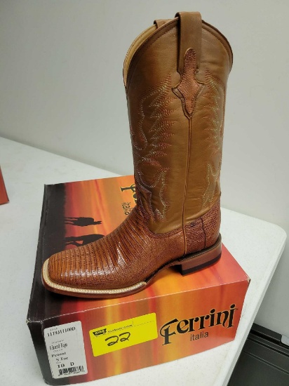 Ferrini boots mens 10