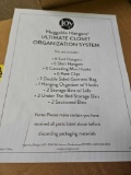 Huggable Hangers closet organization system, bid x 2