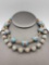 (2) vintage Murano Venetian glass beaded necklaces
