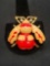 Vintage Weiss Beetle costume jewelry brooch