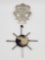 Vintage sterling silver pin & pendant