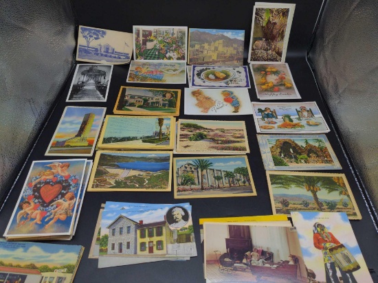 Vintage Linen Postcard lot
