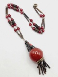 Art Deco 1920s Vintage drop necklace