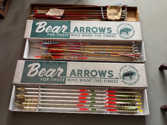(2) Set of Bear Arrow, Vintage Arrows