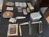 Zippo Lighters and knives