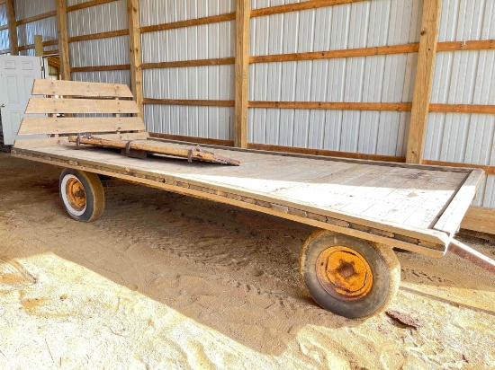 16Ft Flat Hay Wagon