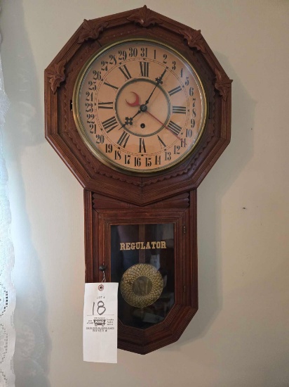 Ingraham Hartford long drop regulator clock