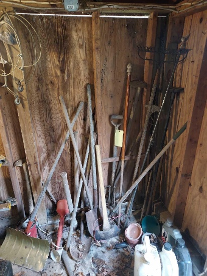 Assortment of Yard Tools