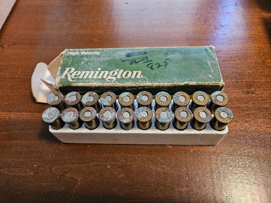 Box of (20) 44. Remington Mag. Bullets and Holster
