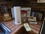 GE Microwave, Toaster, Mixer, Ice Tea Pot, & more