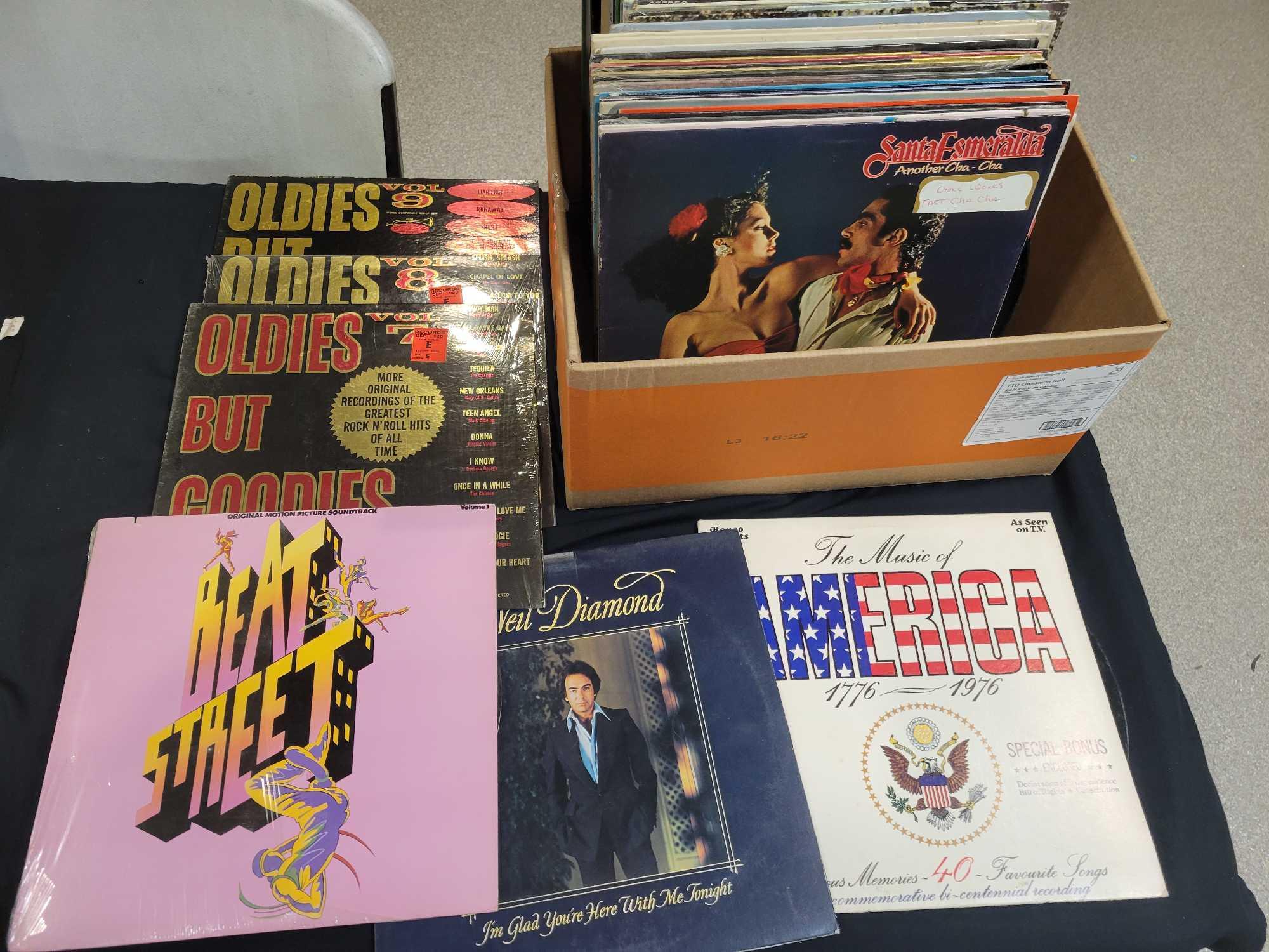 Group of vintage LP albums with sleeves | Proxibid
