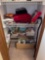 Closet Contents - Board Games, Personal Care Items, Trays, Craft Supplies, & more
