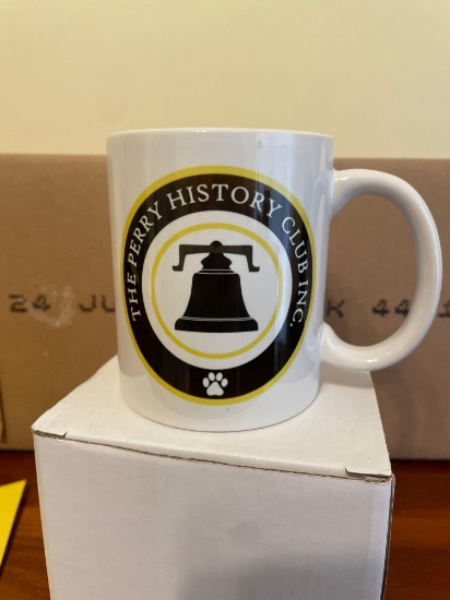 Perry history club coffee mugs