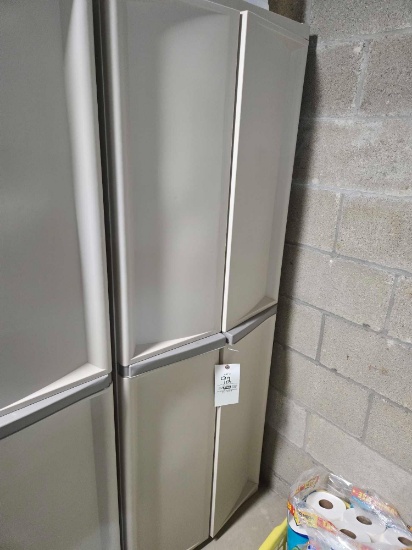 Plastic 2 Door Storage Cabinet