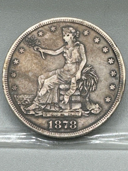 1878s Trade Dollar