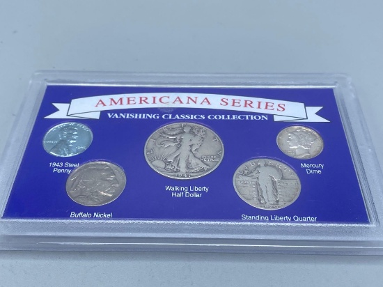 Americana Series Coin Set Walking Liberty