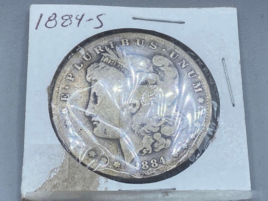 1884s Morgan Dollar