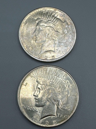 1925 Peace Dollar bid x 2