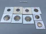 Steel Cents, off center Roosevelt Dime, higher grade coins