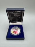 1999 Silver American Eagle .999 Silver Colorized