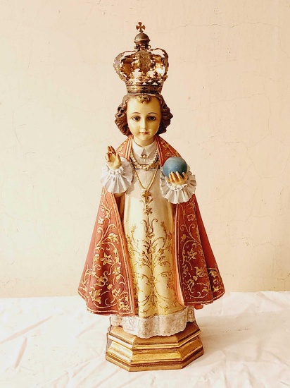 Statue of Holy Infant of Jesus Child of Prague