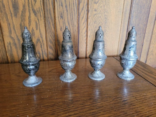 Group of weighted sterling shakers