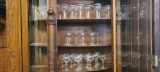 Large group of assorted vintage glasses