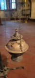 Vintage silverplate incense burner