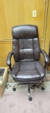 Modern leather style office chair