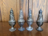 Group of weighted sterling shakers