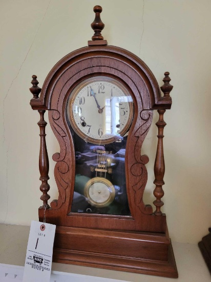 WM. L Gilbert clock Co mantle clock