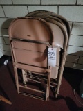 (5) Metal folding chairs
