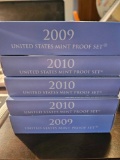 2009-10 mint proof sets, bid x 5