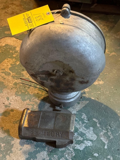 RR bell, brass or steel piece