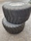 26-12/12.00 cut garden puller tires on alum rims