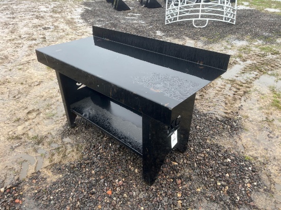 New 28x60 Metal Shop Table
