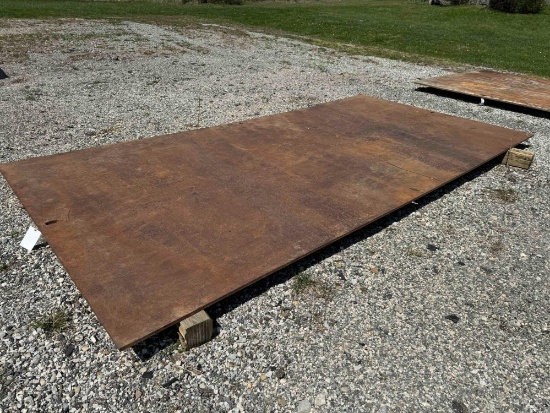 1-Steel Road Plate: 8'x16'x3/4"