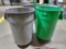 (2) Trash Cans on Casters