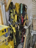 Lots of Climbing Harnesses and Rope