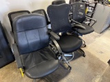 6 office chairs