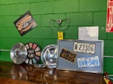 Early Automotive Hubcaps & Collectibles