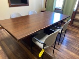 Large Conference Table W/ Chairs