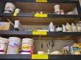 (3) Shelves Of Paint & Hardware