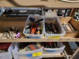 Pliers, screw drivers, clamps, and more